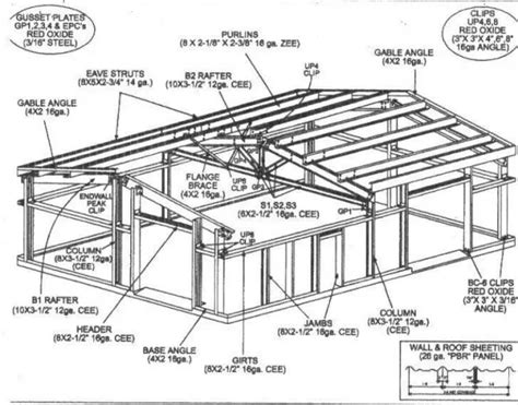 free metal building plans pdf